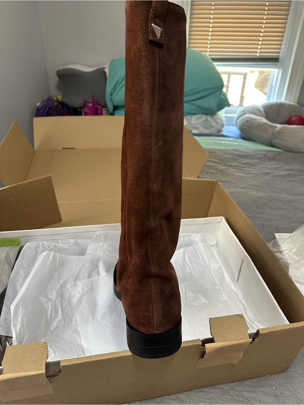 CLOSET CLOSING NWT SCHUTZ Kiera Up Platform Knee High Boots - Picture 6 of 13